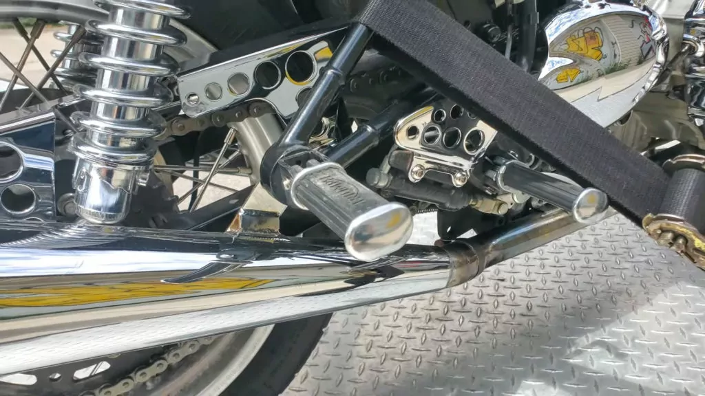 La moto Triumph Thruxton a l'air neuve