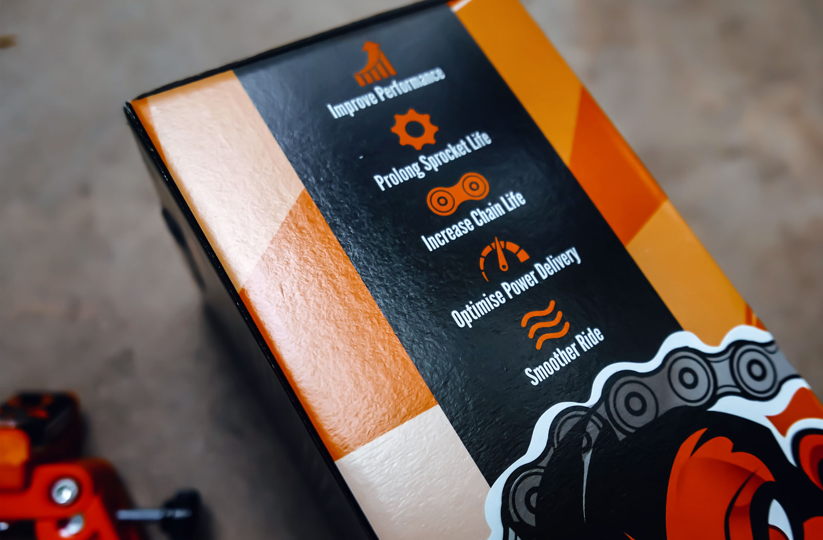 Outil de réglage de tension de chaîne de moto DIY