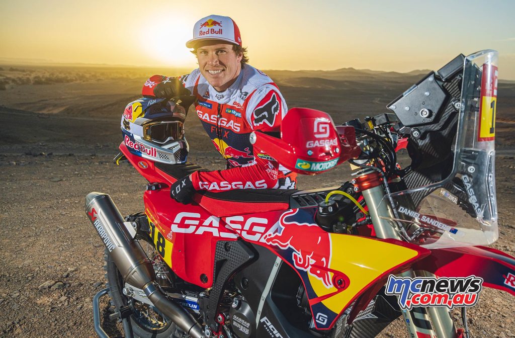, Moto: Sanders espère avoir un coude assez fort pour la campagne de Dakar