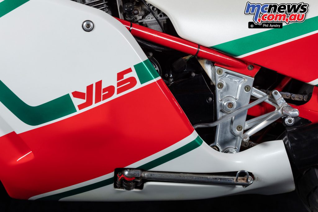 Même la béquille était intégrée à la carrosserie