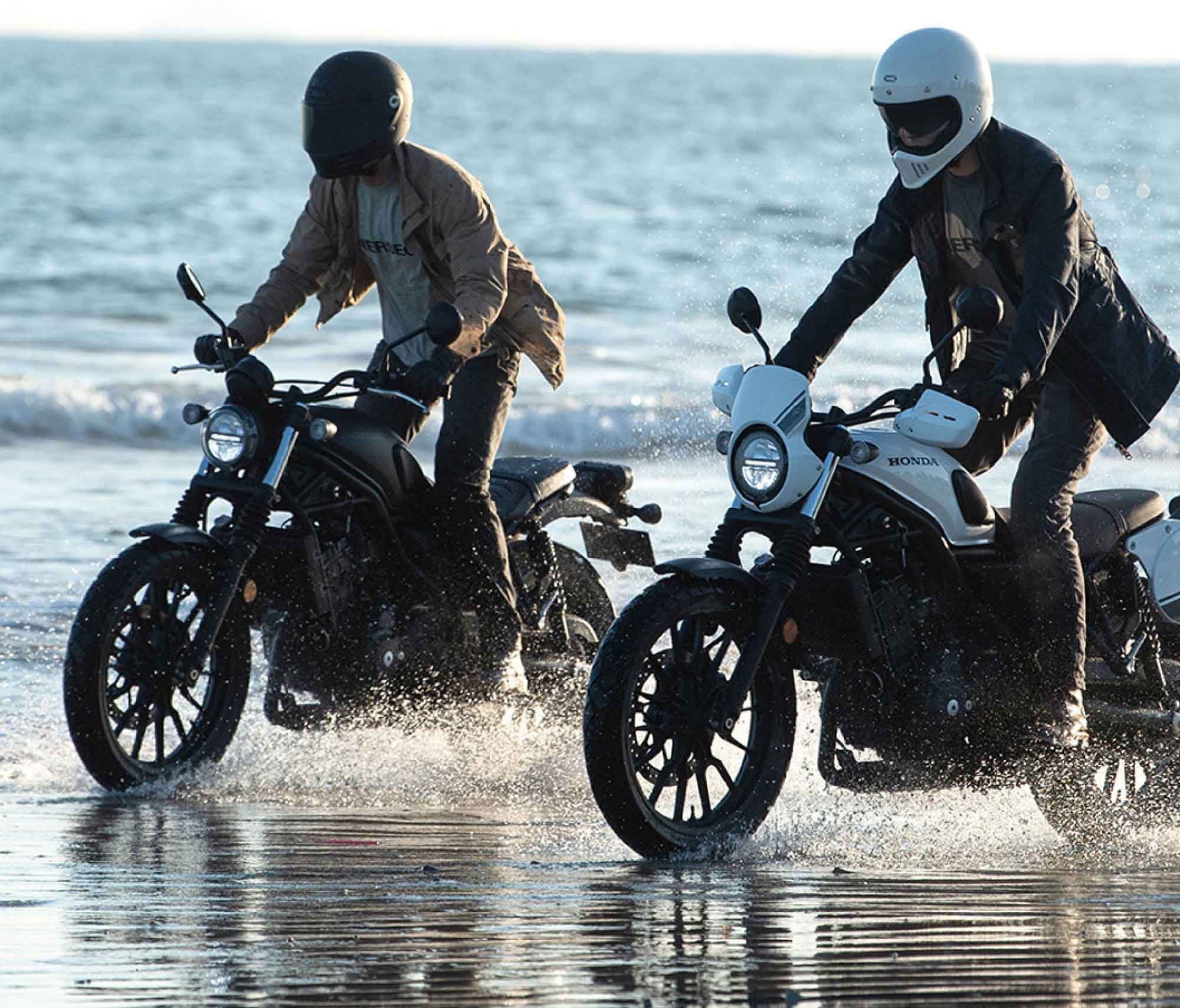 La gamme CL de Honda, dont les CL250, 300 et 500 ont fait leur entrée sur les marchés du monde entier. Média provenant de CycleWorld.