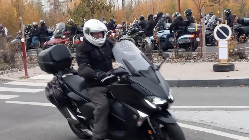 Le Moto Club toujours prêt à s’élancer dans des actions solidaires.