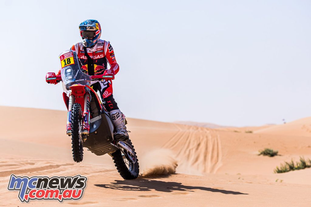 Daniel Sanders - Rapport et résultats de l'étape 12 du Rallye Dakar 2023