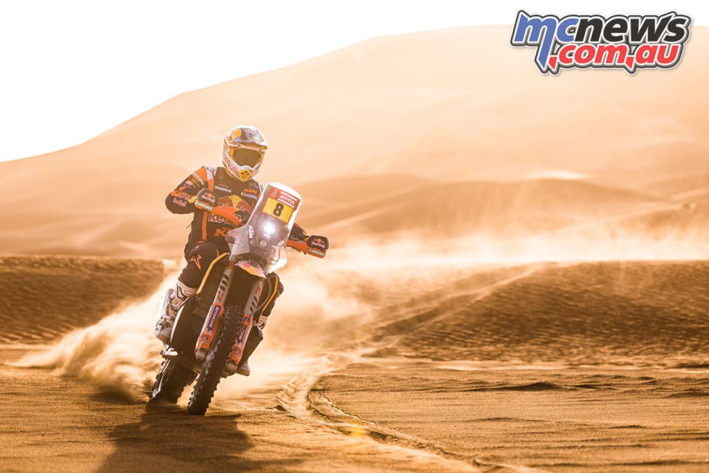 Toby Price - Rapport et résultats de l'étape 12 du Rallye Dakar 2023