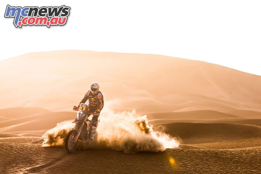 Toby Price - Rapport et résultats de l'étape 12 du Rallye Dakar 2023