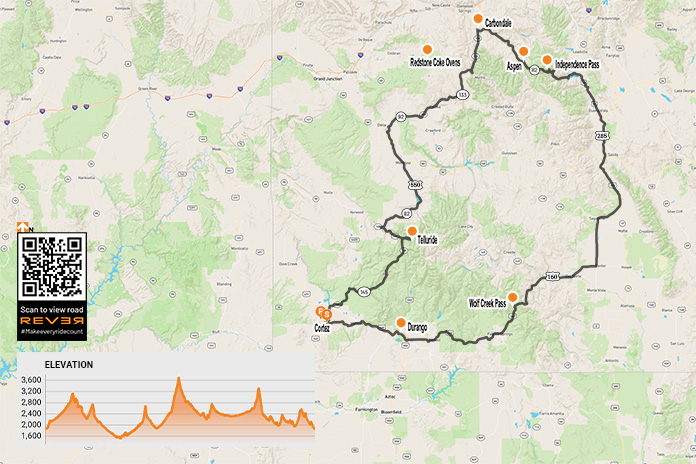 Balade en moto dans l'ouest du Colorado