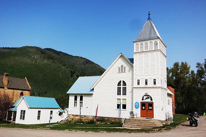 Balade en moto dans l'ouest du Colorado