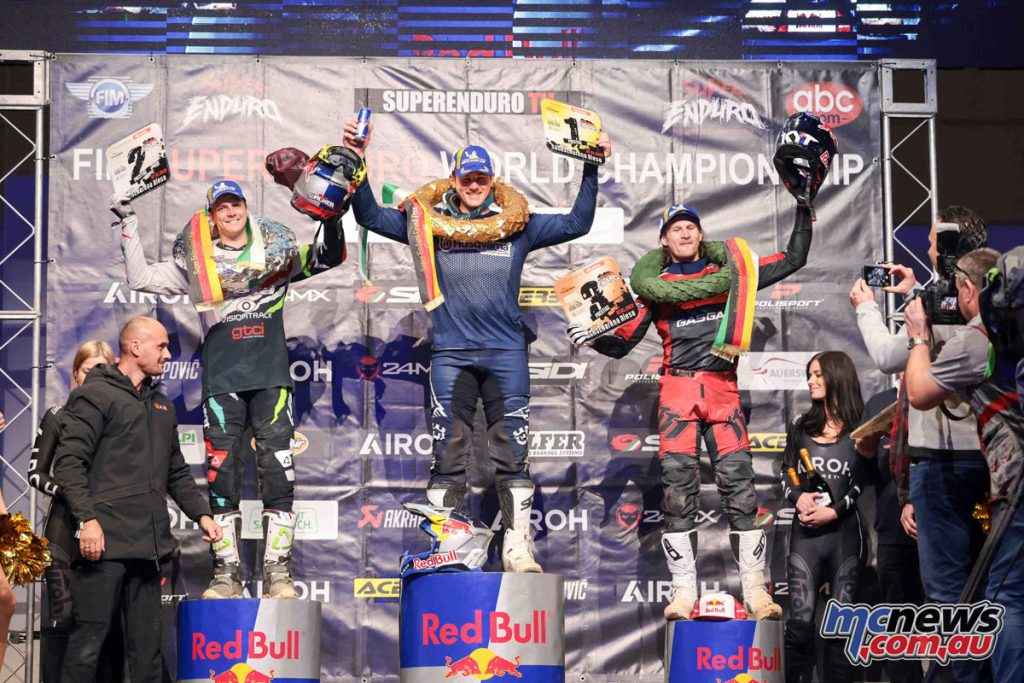 , Moto: Billy Bolt remporte le SuperEnduro Round 2 en Allemagne