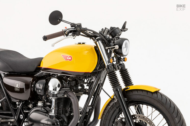 Kawasaki W800 personnalisé par JSL Moto