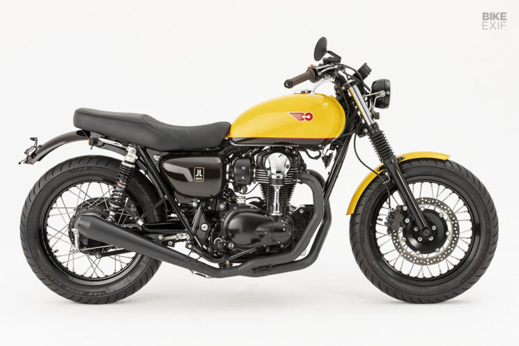 Kawasaki W800 personnalisé par JSL Moto