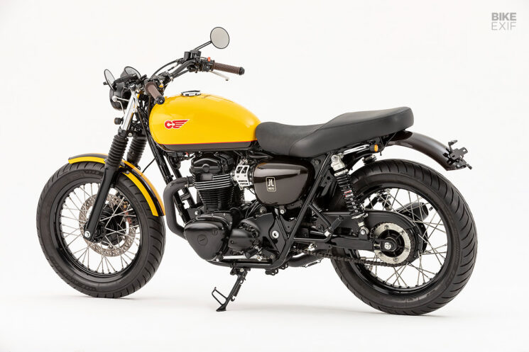 Kawasaki W800 personnalisé par JSL Moto