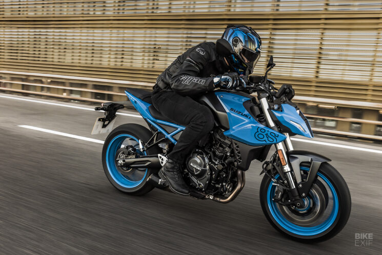 La Suzuki GSX-8S 2023 est toute nouvelle.