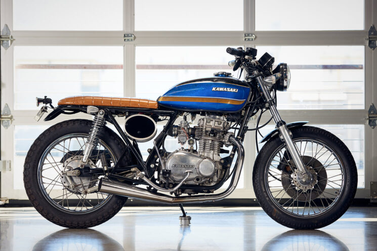 Restomod Kawasaki KZ400 par Andy Greaser