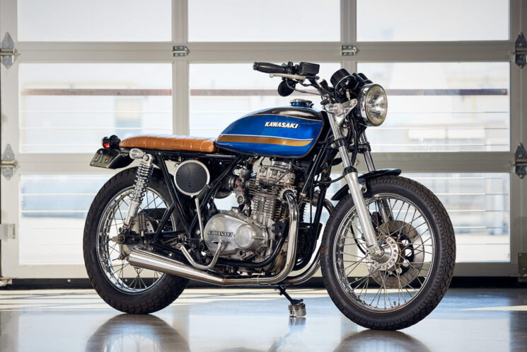 Restomod Kawasaki KZ400 par Andy Greaser