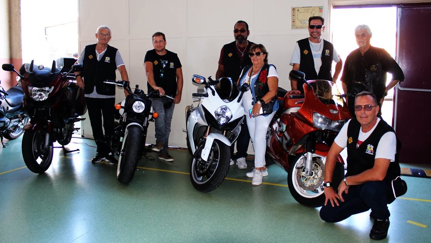 , Bressols. Le Moto-Club vers les belles sorties