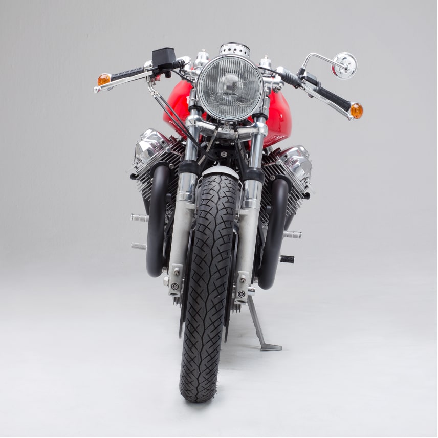 , Moto: Vélo du jour : Moto Guzzi Le Mans III « Maschine 12 » par Kaffeemaschine