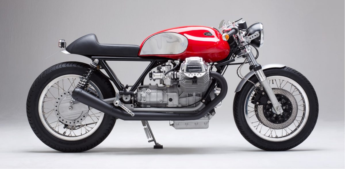 , Moto: Vélo du jour : Moto Guzzi Le Mans III « Maschine 12 » par Kaffeemaschine