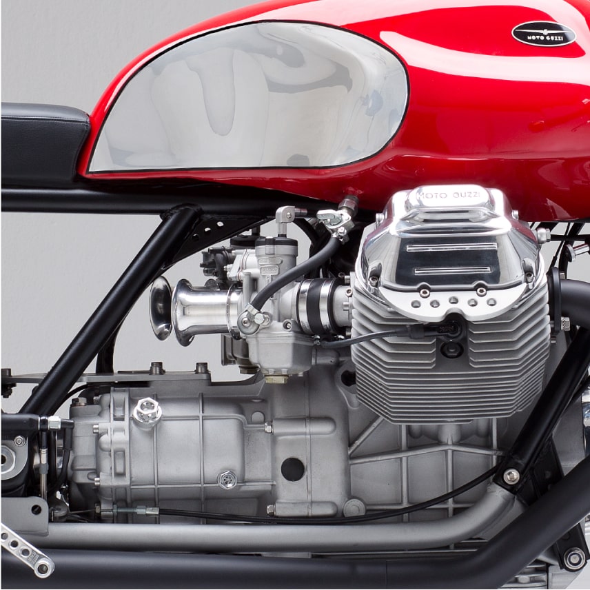 , Moto: Vélo du jour : Moto Guzzi Le Mans III « Maschine 12 » par Kaffeemaschine