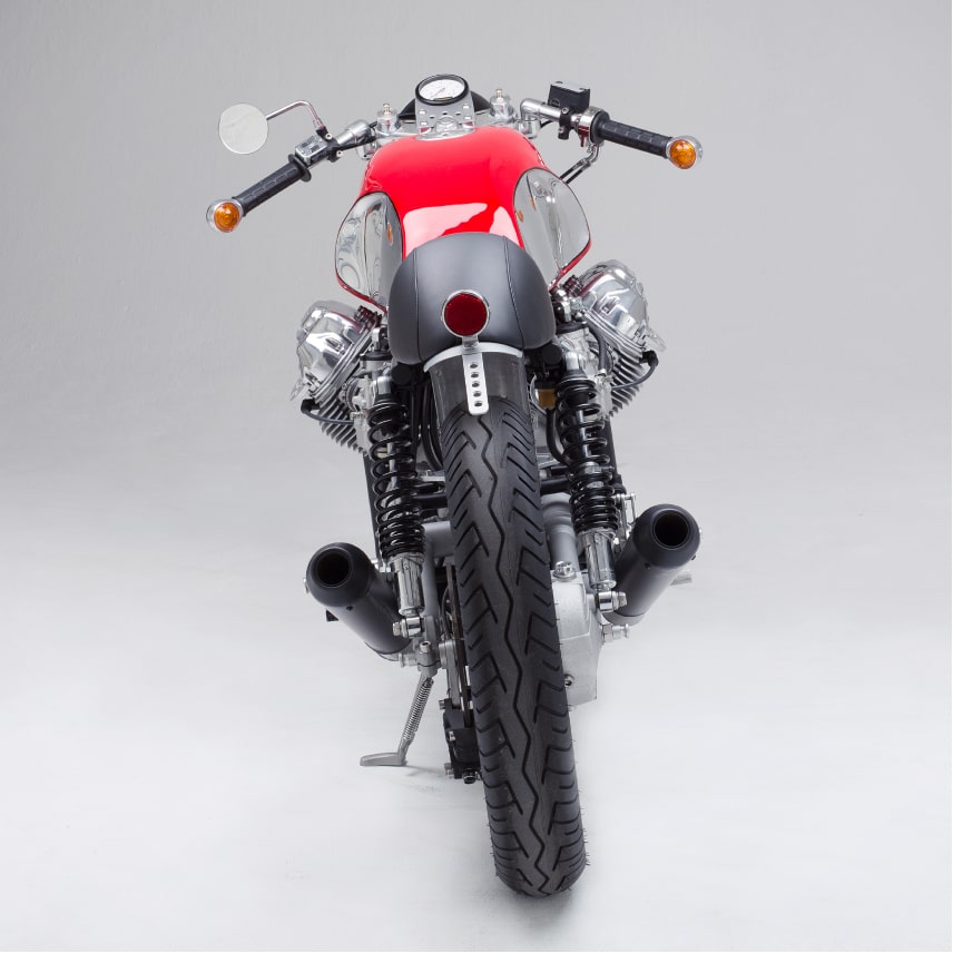 , Moto: Vélo du jour : Moto Guzzi Le Mans III « Maschine 12 » par Kaffeemaschine