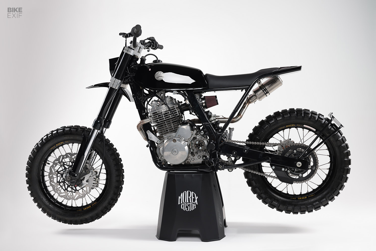 Brouilleur Honda Dominator de Morex Customs