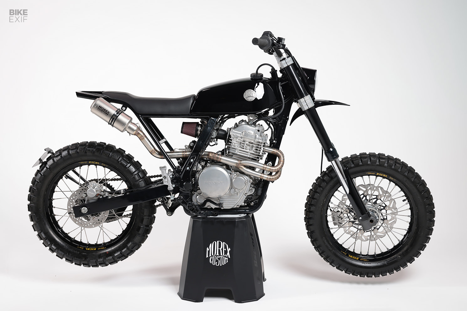 Brouilleur Honda Dominator de Morex Customs