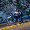 Goldwing de Honda - un vélo qui portera éventuellement la technologie d'auto-équilibrage. Médias provenant de Honda.
