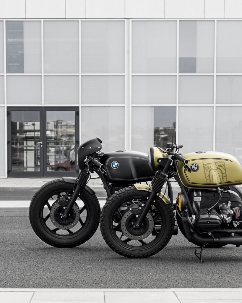 , Moto: TEL PERE, TEL FILS : Une paire de BMW par Incerum Customs.