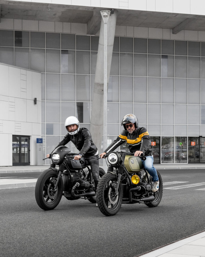 , Moto: TEL PERE, TEL FILS : Une paire de BMW par Incerum Customs.
