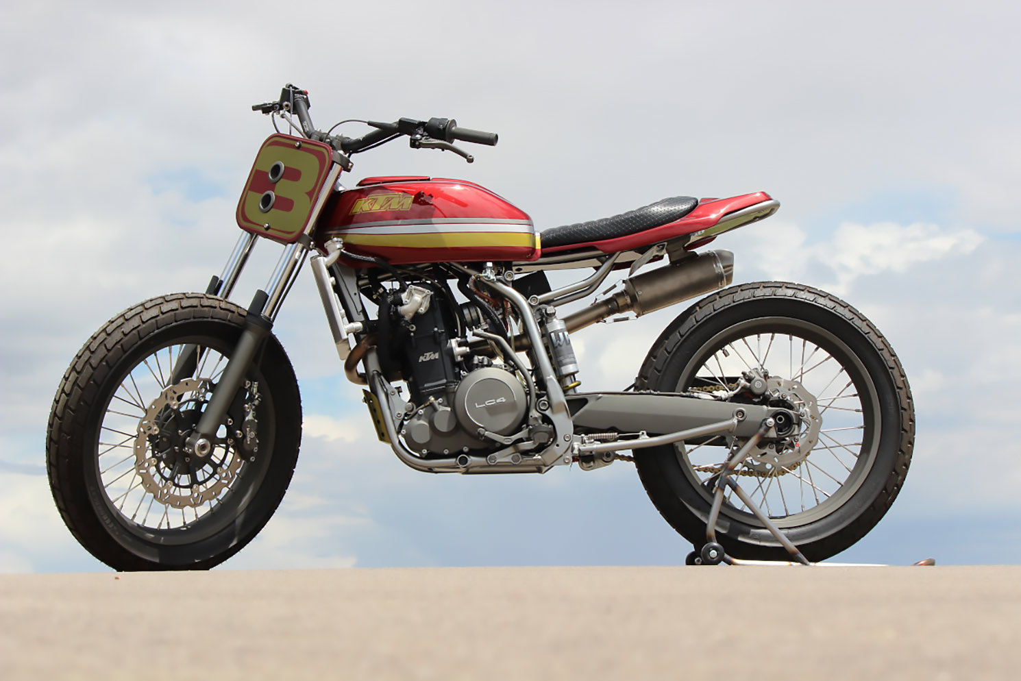 KTM 640 Duke personnalisé par Dubstyle Designs