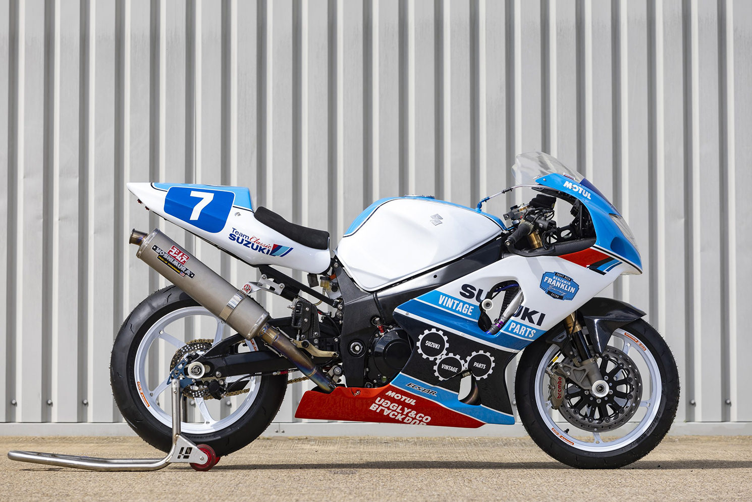 Vélo de course d'endurance Team Classic Suzuki GSX-R1000