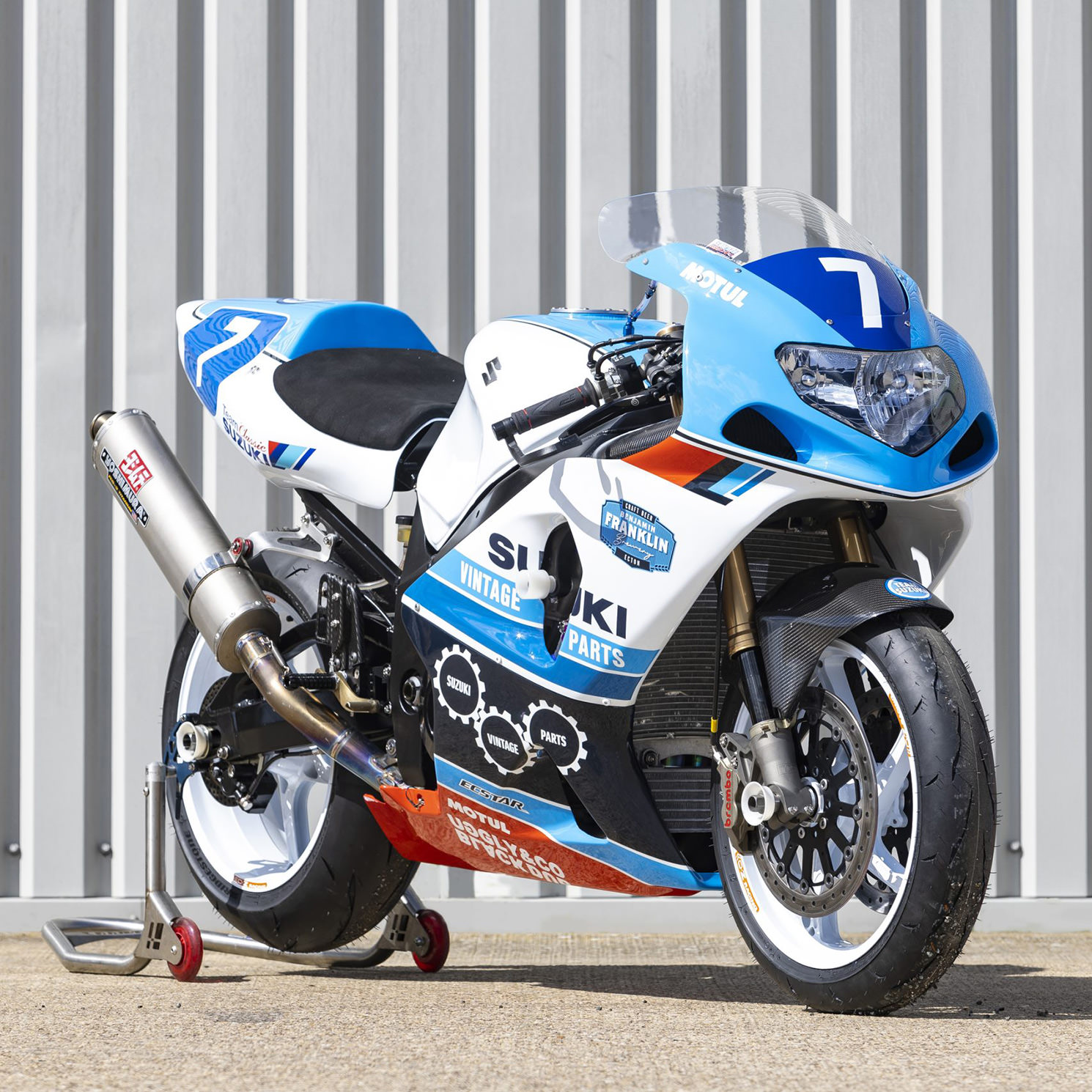 Vélo de course d'endurance Team Classic Suzuki GSX-R1000