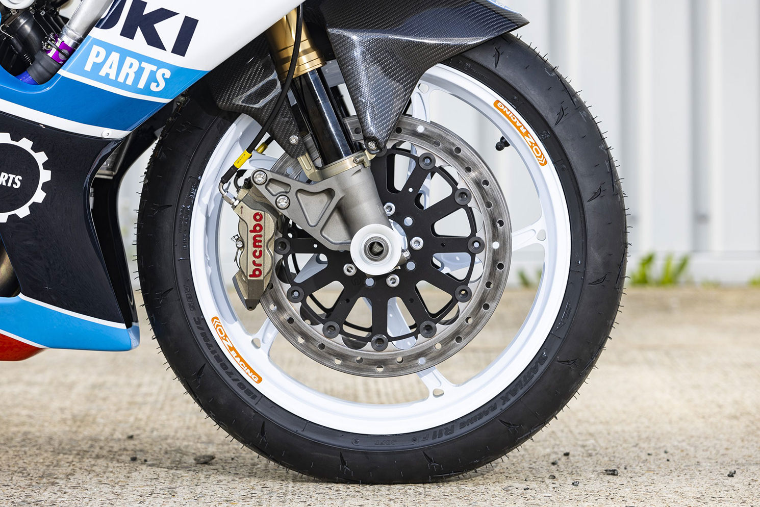 Vélo de course d'endurance Team Classic Suzuki GSX-R1000