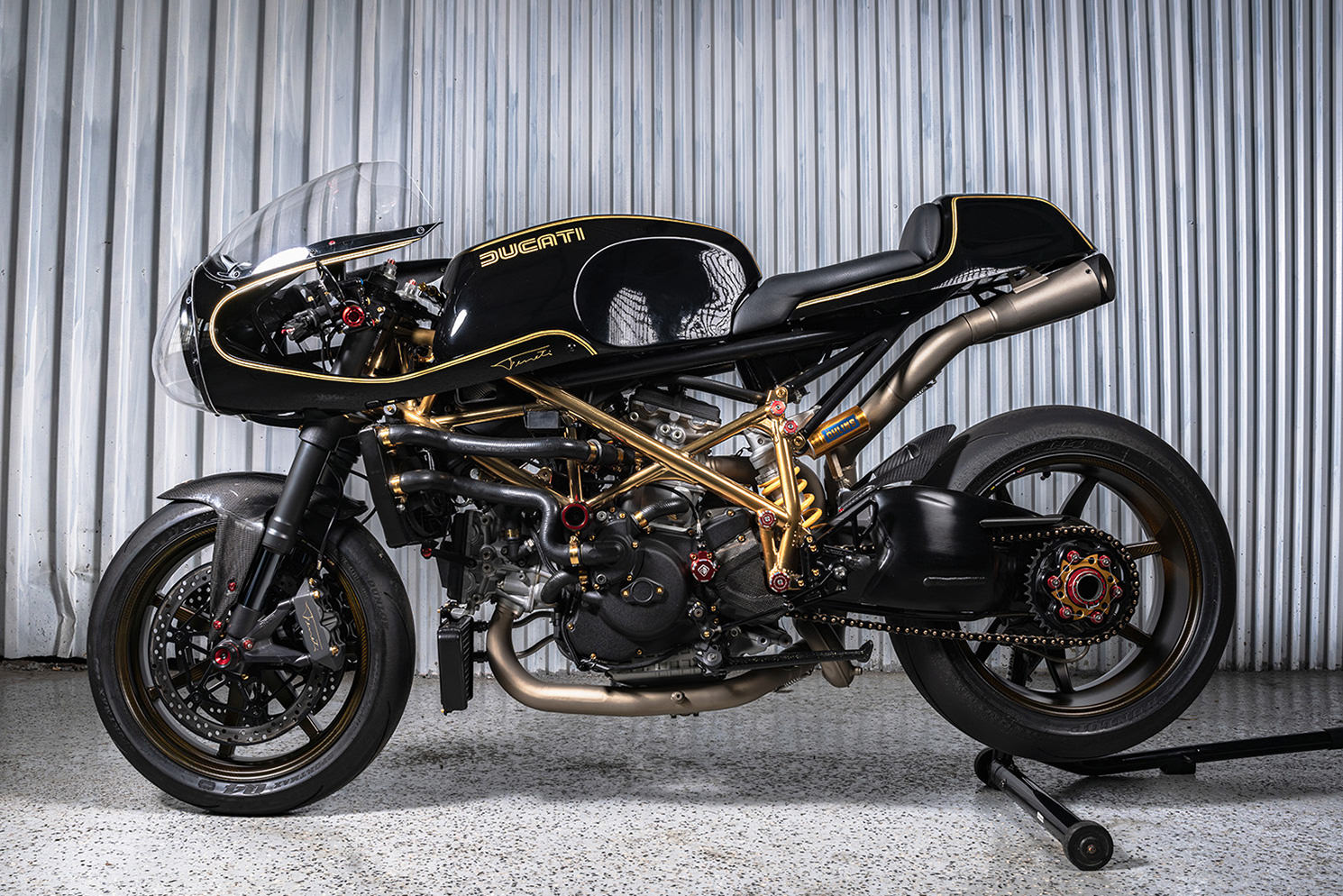 Ducati 1098 café racer par Ronaldo Ferreti