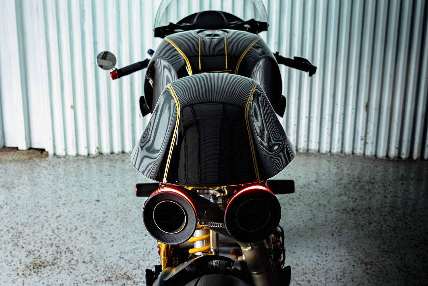 Ducati 1098 café racer par Ronaldo Ferreti