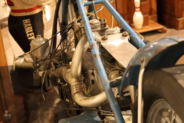 Vélo de dragster Vincent Black Shadow