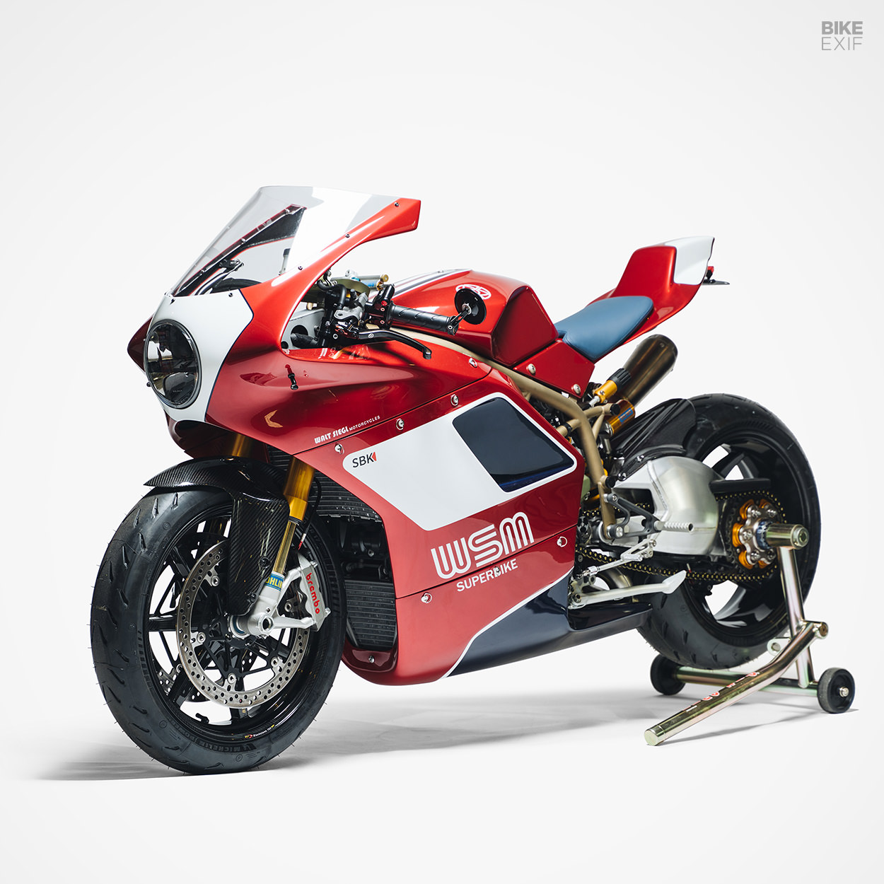 Superbike personnalisée Ducati SBK par Walt Siegl