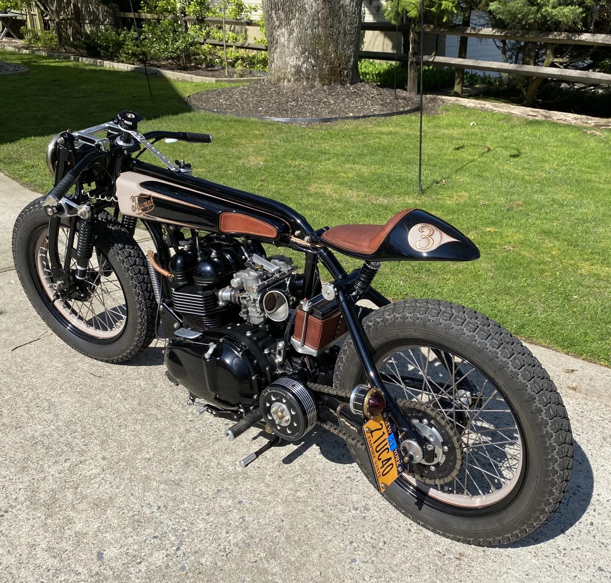 , Moto: Vélo du jour : Triumph personnalisé « TT Deluxe »