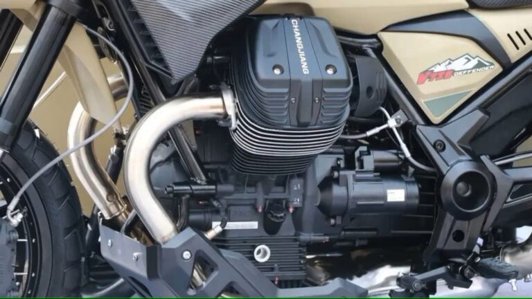 , Changjiang Deffender 750 : incroyable… la Moto Guzzi V85TT chinoise…