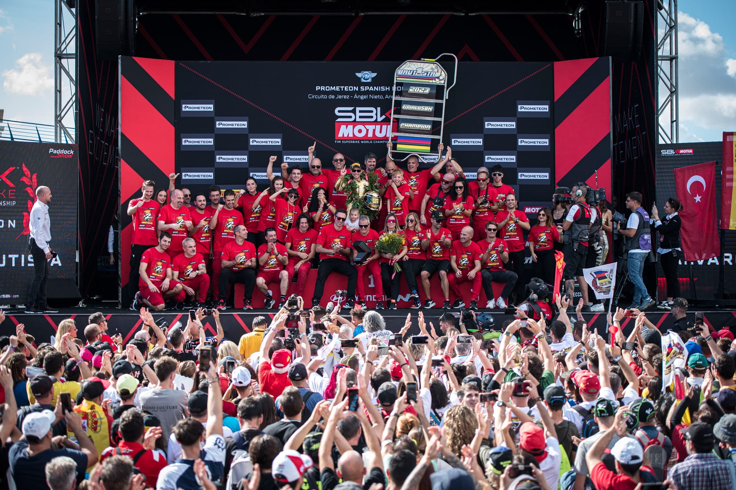 , Moto: Alvaro Bautista est le Champion du Monde Superbike 2023 ! • Moto totale