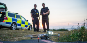 Des drones de police au Royaume-Uni