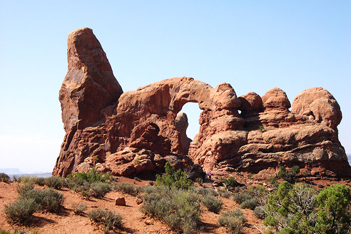 Promenade en moto de Denver à Moab dans le parc national des Arches
