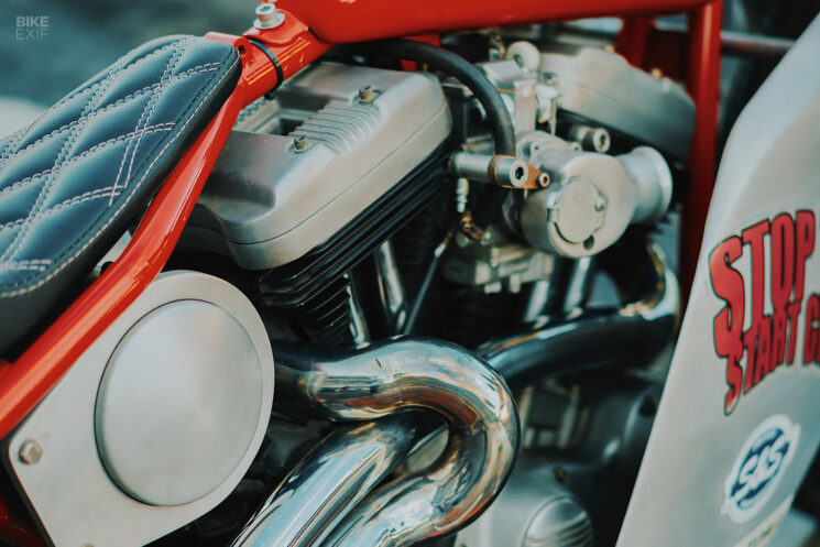 Harley Sportster 1200 rigide de Mika Motorcycles