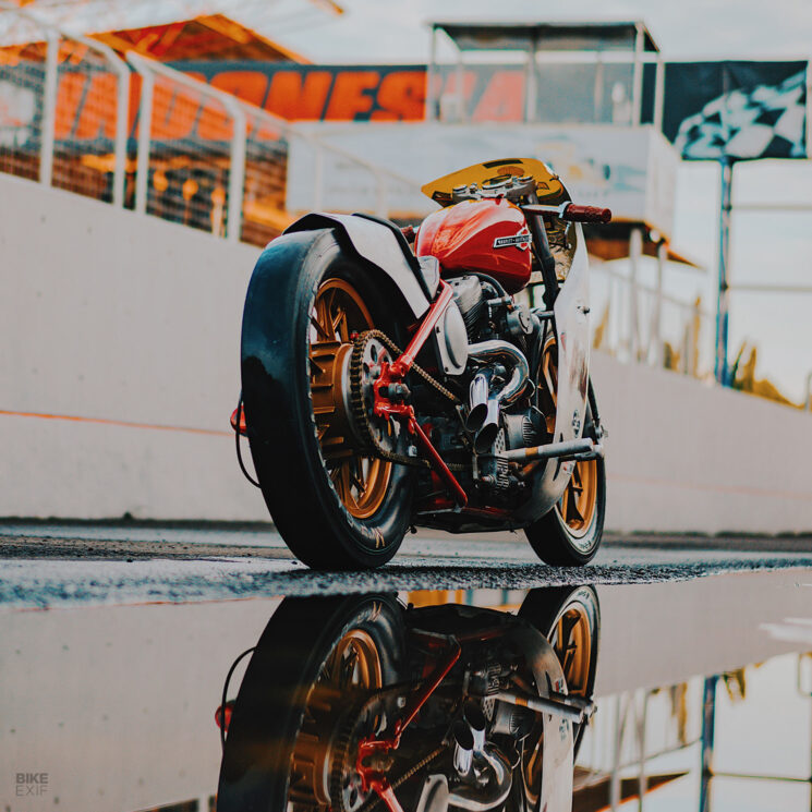 Harley Sportster 1200 rigide de Mika Motorcycles