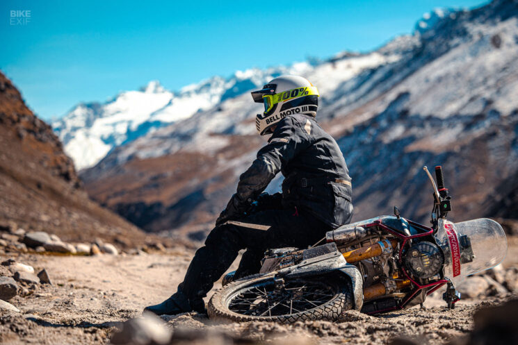 Prototype himalayen électrique Royal Enfield