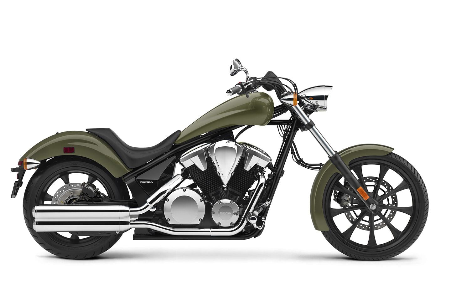 Voici la Honda Fury 2024, resplendissante (?) en Adventure Green.