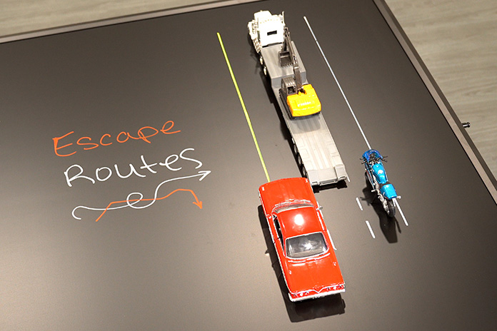 Yamaha Champions Riding School Champ U Survie du trafic