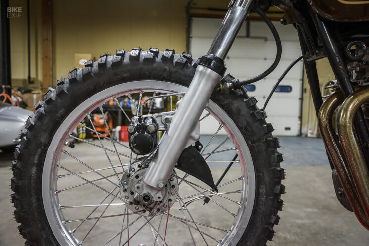 Révision de la suspension de moto classique