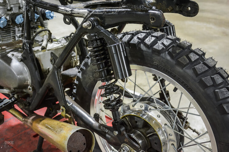 Révision de la suspension de moto classique