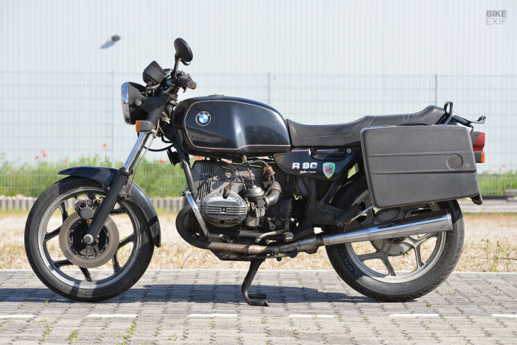BMW R80 de 1987 en état d'origine