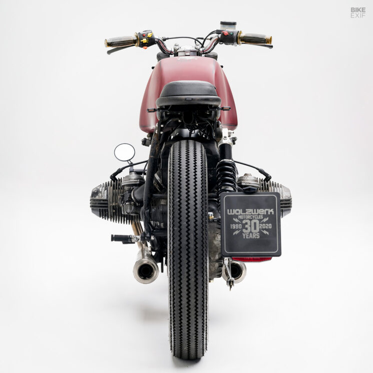 Patine BMW R80 personnalisée construite par WalzWerk